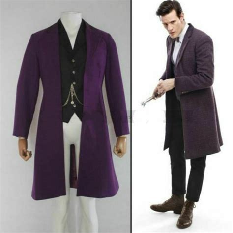 11th doctor jacket replica|11th doctor who costume.